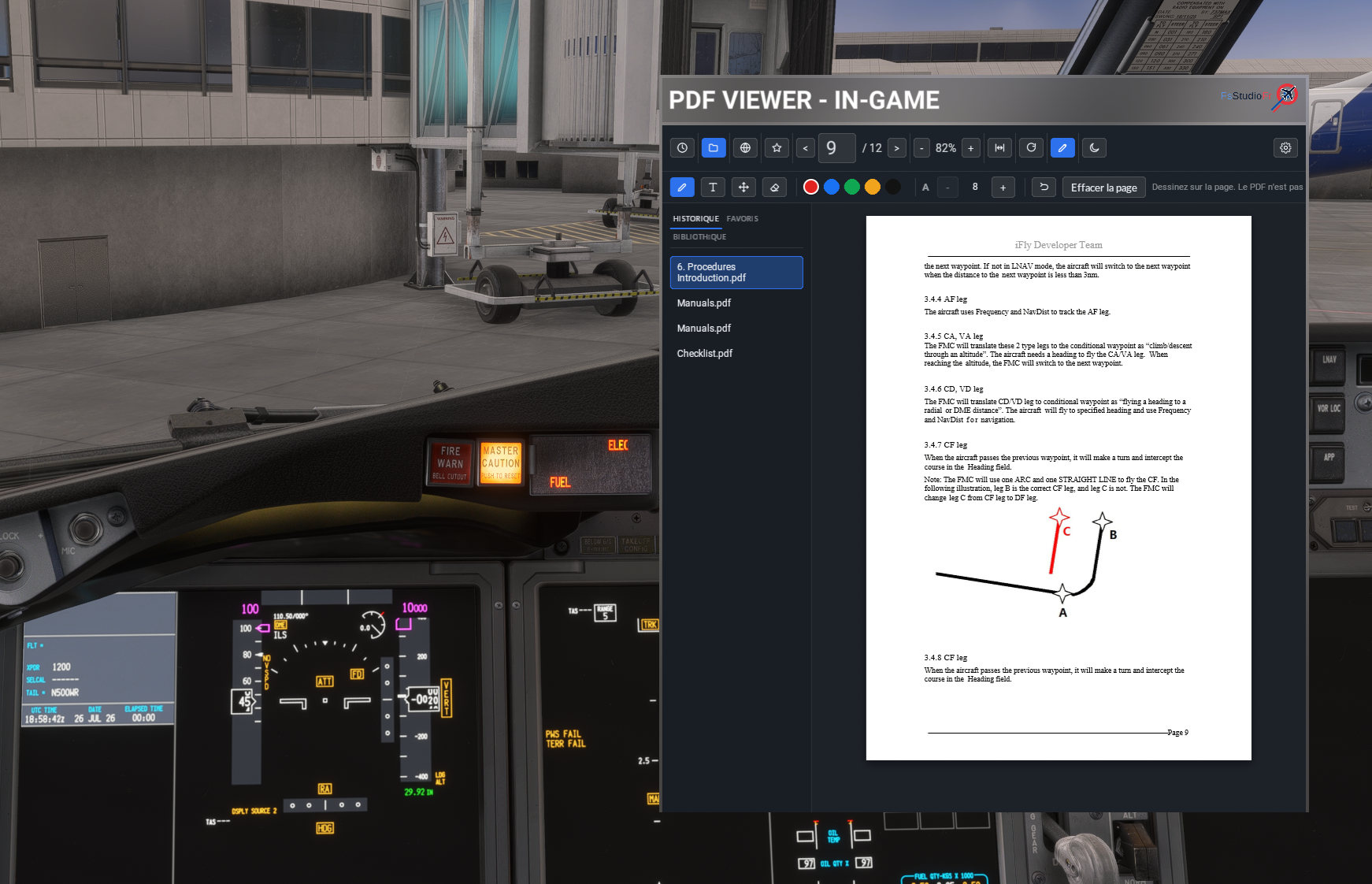 PDF Viewer for MSFS 2024